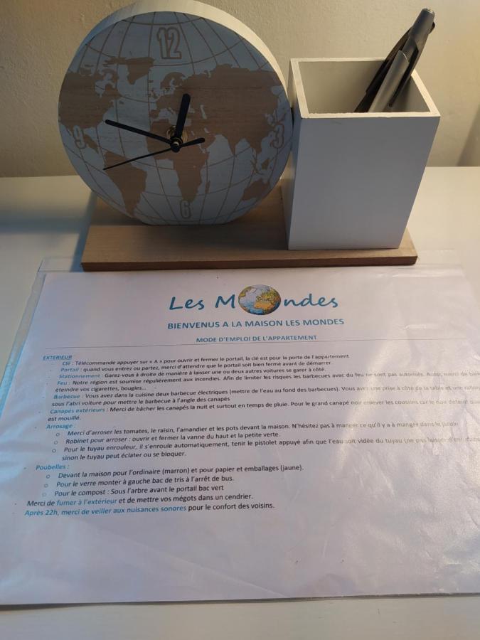 Les Mondes - Appartement Bas De Maison Ensues-la-Redonne Dış mekan fotoğraf